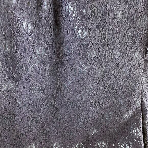 LC Lauren Conrad Navy Blue Lace High Rise Shorts Size 16 - Picture 3 of 9